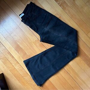Flying Monkey Black Denim Flare Jeans Size 26